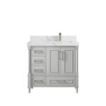 Aberdeen 42 in. W x 22 in. D Single Sink Bathroom Vanity ABD_CGR_CA_LZ_36RFAUCET-150x150