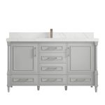 Aberdeen 60 in. W x 22 in. D Double Sink Bathroom Vanity ABD_CGR_CA_LZ_60SFAUCET-150x150