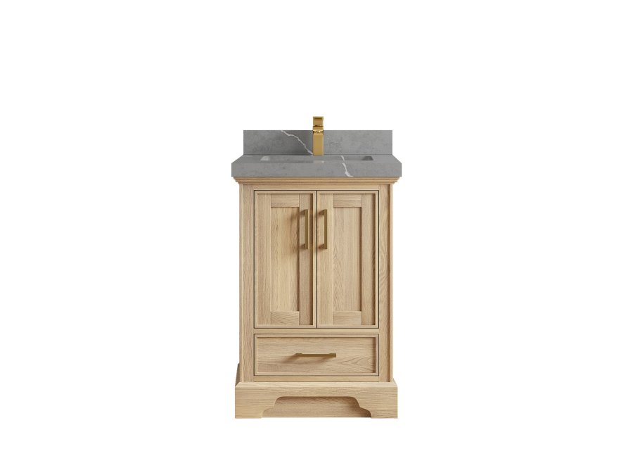 Bathroom Vanities - Single Sink - Bathroom Vanity size 20 - 29 in CHR_WHOK_PT_GR_24FAUCET-900x675
