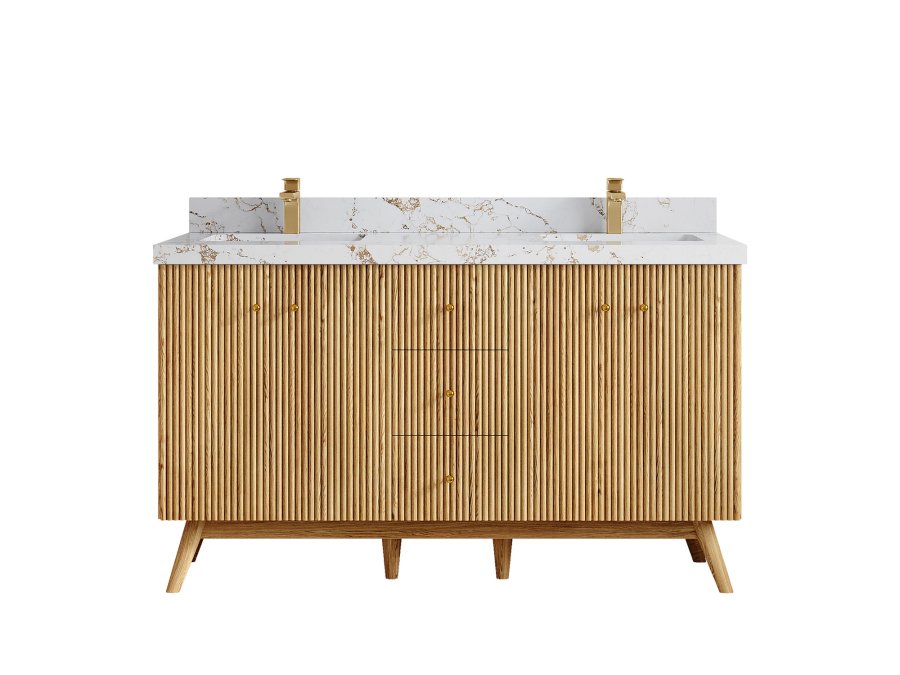 Oak_60D - Double Sink PSD_WHOK_VL_GL_60DFAUCET-900x675