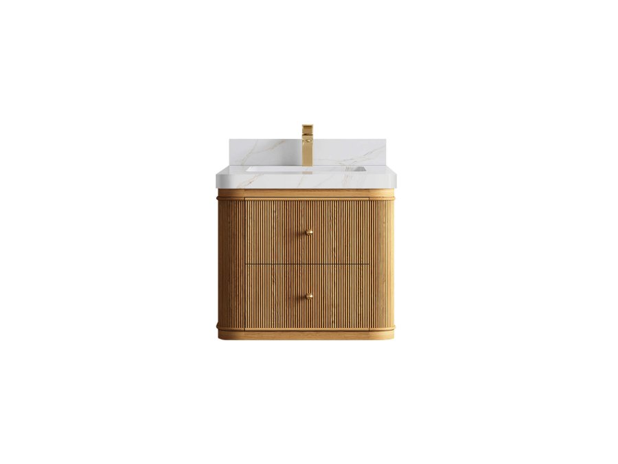 Pasadena Teak Wood 36 in. W x 22 in. D Center Sink Bathroom Vanity HMP_TK_FLT_DNT_CA_SN_24FAUCET-900x675