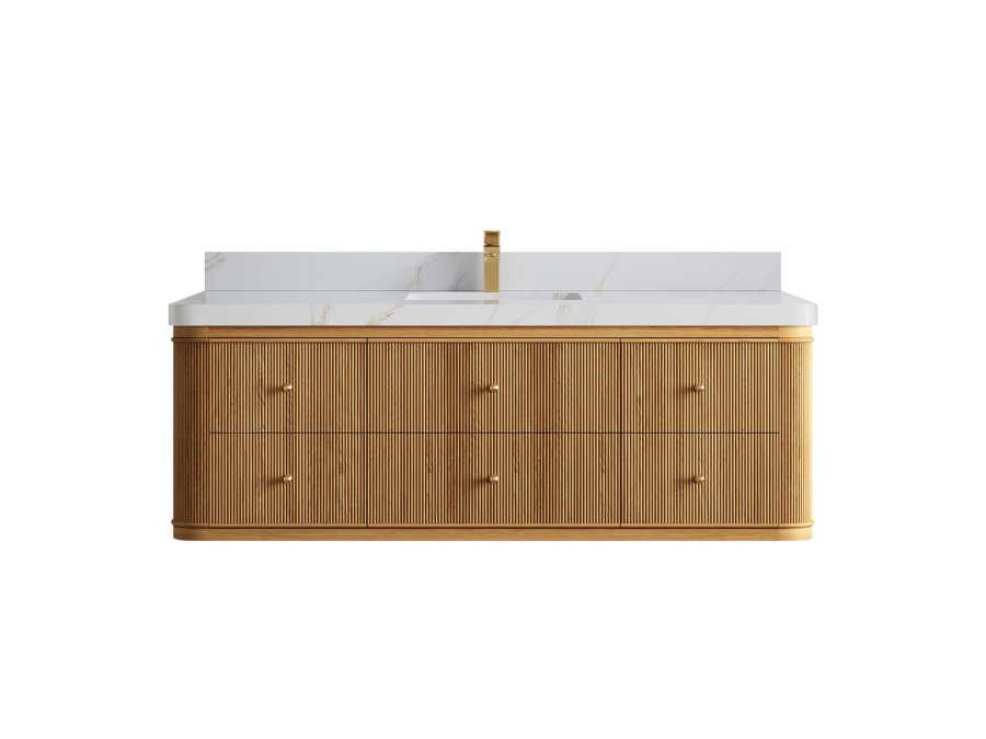Pasadena Teak Wood 36 in. W x 22 in. D Center Sink Bathroom Vanity HMP_TK_FLT_DNT_CA_SN_60SFAUCET-900x675